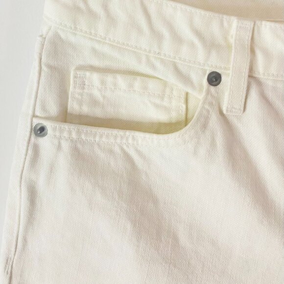Nili Lotan White Boot Cut Denim — Sculptural Ease from NYC (Size 28) - Picture 9 of 17
